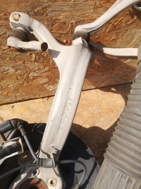 фото thumb №6, A8 d3 амортизационная стойка левый перед поворотный кулак 4e0616039ag