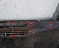 Решітка радіатора решітка радіатора решітка радіатора renault premium 370 dci срібляста Київ, фото thumb