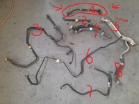 фото thumb №1, Ford edge ii mk2 2015-8 3.5 v6 шланг провода шланг труба трубка