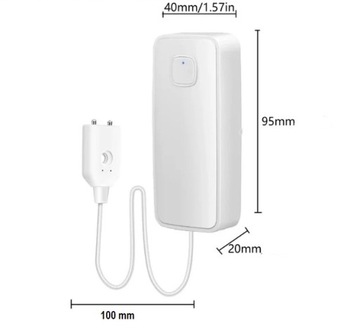 Датчик наводнения Wi-Fi Tuya для умного дома