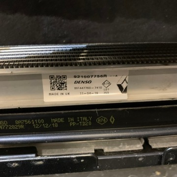 фото thumb №6, Renault master iv z.e. e-tech радиатор 214816538r 921007736r 214103231r