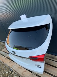 фото thumb №7, Hyundai i40 kombi крышка багажника багажника задняя задняя ncw белый