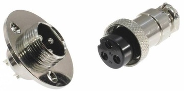Сокет + заглушка для панели, уплотнения, C02 / 2 PIN