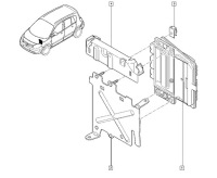 фото thumb №4, Защита заглушка renault scenic ii 8200326185 oe!