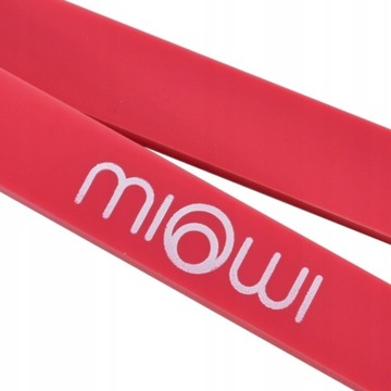 ПРОЧНАЯ РЕЗИНА ДЛЯ ТРЕНИРОВОК POWER BAND MIOWI RED 13 ММ ДО 15 КГ