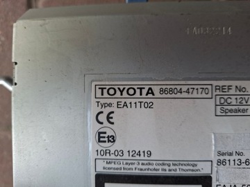 фото thumb №7, Радио навигация jbl toyota prius plus 12-15r. 86804-47170