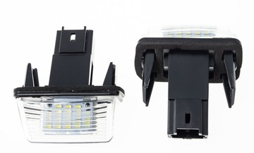 фото thumb №4, Набор 2x лампочки led подсветка номерного знака opel combo zafira life vivaro c