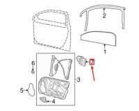 фото thumb №9, Vw passat b7 передняя часть left door window регулятор двигатель 3aa998701z0r