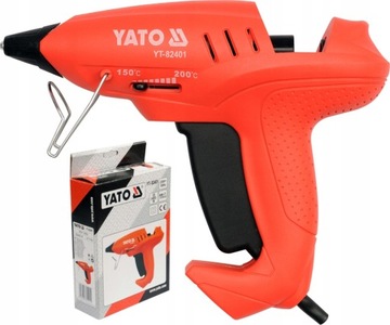 ГОРЯЧИЙ КЛЕЕВОЙ ПИСТОЛЕТ YATO 35/400 Вт, 200 ГРАДУСОВ, ПАЛОЧКИ 11,2 ММ YT-82401