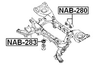 фото thumb №2, Сайлентблок заднего механизма дифференциала nissan pathfinder r51m