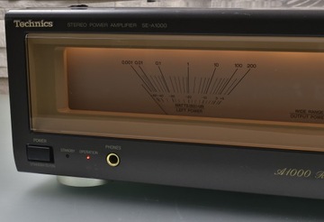 TECHNICS SE-A1000 KULTOWA KOŃCÓWKA MOCY STEREO