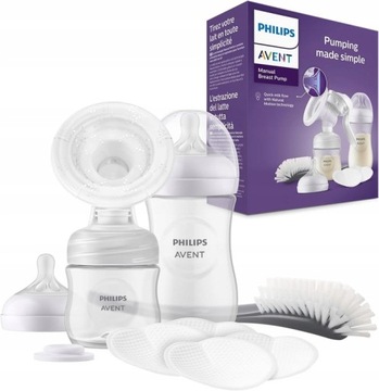 PHILIPS AVENT NATURAL SCF430/60 РУЧНАЯ ПРУДКА ДЛЯ ГРУДНИКА АКСЕССУАРЫ