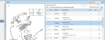 фото thumb №6, Volvo s60 2015 ручка внутренние