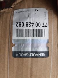 фото thumb №6, Радіатор dacia logan i 1.6 7700428082e оригінал