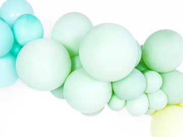 Balony PASTELOWE kolorowe 30cm ZESTAW balonów - 30szt.