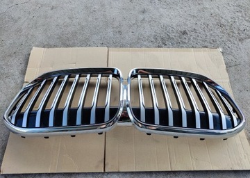 фото thumb №8, Bmw 7 g11 g12 рестайлинг lci решётка радиатора решётка хром решётки радиатора