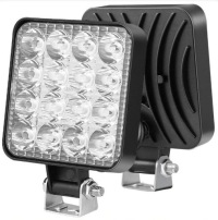 Лампа робоча протитуманна фара 16 led 48w гомологація 12-24v ip67 83x83mm 4 штуки Оригінал, фото thumb
