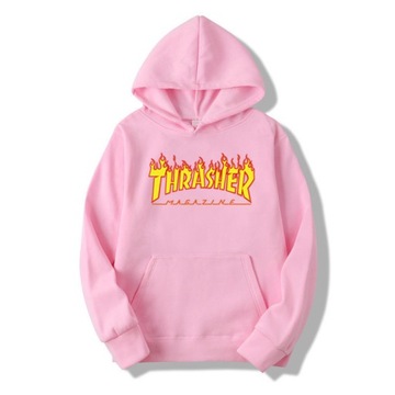 THRASHER Женская толстовка с капюшоном и длинными рукавами Цвет