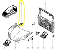 фото thumb №12, Защёлка крышки багажника renault kangoo 7700303202