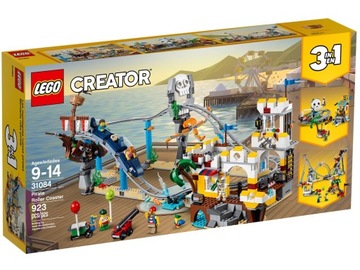LEGO 31084 Creator 3w1 - Piracka kolejka górska. Zagniecenia.