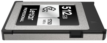 Карта Lexar CFexpress Type B 512 ГБ 1750/1300 МБ/с + ридер