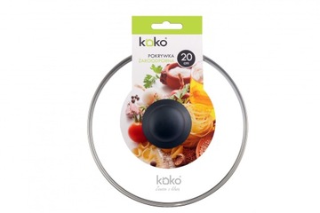 02776 ЖАРОЧНАЯ КОРЗИНКА СО СТЕКЛЯННОЙ КРЫШКОЙ, 20 СМ