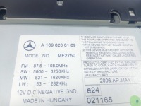 Mercedes a-klasa w169 04-12 радіо оригінальні cd brakuje код оригінальний номер a1698206189 в Україні, фото thumb