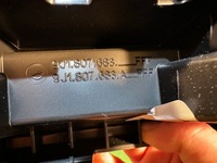 фото thumb №8, Porsche taycan 9j1 решётка бампера перед спойлер накладка 9j1807683a