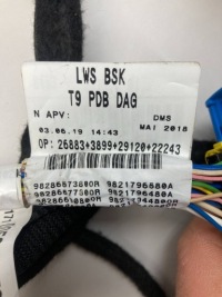 Peugeot 308 t9 жгут электрическая d9f49a5e7 консоли панели приборной панели с Разборки, фото thumb