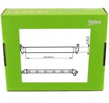 фото thumb №1, Радіаторів двигуна води рідини охолоджуючої valeo do audi a1 1.4 tdi tsi