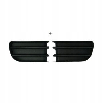 фото thumb №1, Решітка w бампері renault megane ii 02-05 l+p