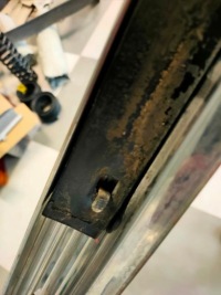 Накладки внутрішнє поріг хром mercedes 107 Ціна, фото thumb