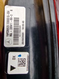 фото thumb №5, Mercedes e klasa w213 лампа права задня a2139065209