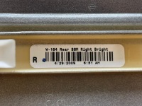 фото thumb №9, Новая оригинальная молдинг боковая дверь mercedes-benz ml w164 правая зад rh r