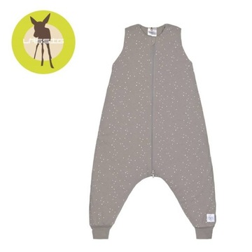 LASSIG ŚPIWOREK Z NOGAWKAMI ORGANIC COTTON Taupe 2-3l 2.5TOG