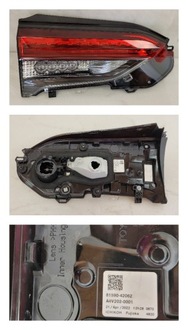 фото thumb №7, Кришка багажника задня накладка лампа ліва toyota rav4 v 2019-