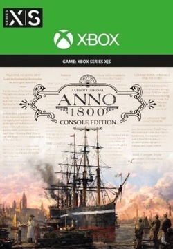 КЛЮЧ ANNO 1800 ДЛЯ КОНСОЛЬНОЙ ВЕРСИИ XBOX SERIES X/S