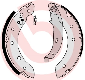 Brembo S 61 520 Комплект тормозных колодок