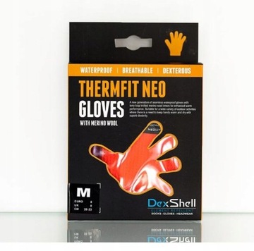 Водонепроницаемые перчатки DexShell ThermFit NEO L