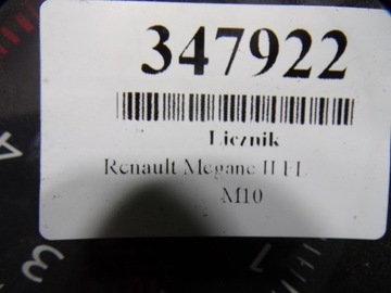 фото thumb №8, Renault megane ii рестайлінг 1.9 dci спідометр  прилади спідометр 8200720305m