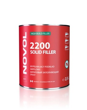 Novol Solid Filler 2200 Грунтовка. Серый 3,5л