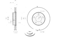 фото thumb №1, Brembo тормозные диски тормозные 2szt. ford maverick ford u