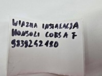 Джгут електропроводка консолі europa opel corsa f 9838242180 2020r Ціна, фото thumb