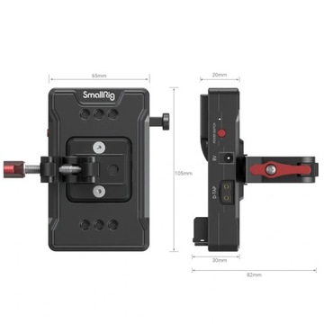 Переходная пластина для аккумулятора SmallRig 3497 V (базовая версия)