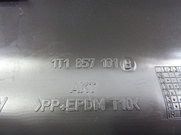 фото thumb №13, Vw touran рестайлінг 1.6 tdi бардачок полиця пасажира 1t1857101b 1t1857097j