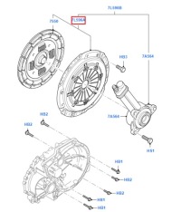 фото thumb №7, Оригінальні зчеплення focus mk2/c-max mk1 1.6l tdci