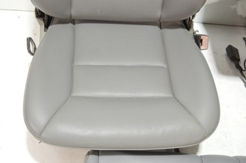 фото thumb №5, Сидіння диван перед зад mercedes w124 cabrio a124 сірий шкіра механічне