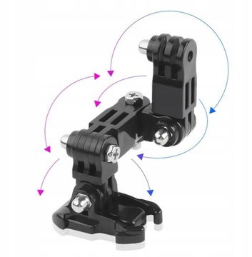 КОМПЛЕКТ ДЛЯ КРЕПЛЕНИЯ НА ШЛЕМ GOPRO SJCAM EKEN