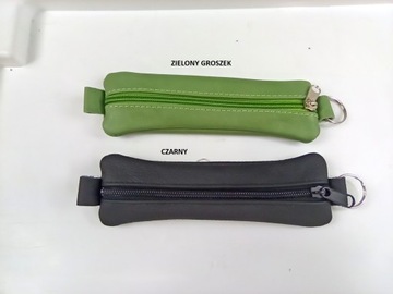 BRELOK ETUI NA KLUCZE - 22 KOLORY 100%SKÓRA
