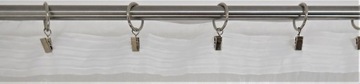 Firana w ŁUK z LAMÓWKA 150x500 cm Firanka gotowa
